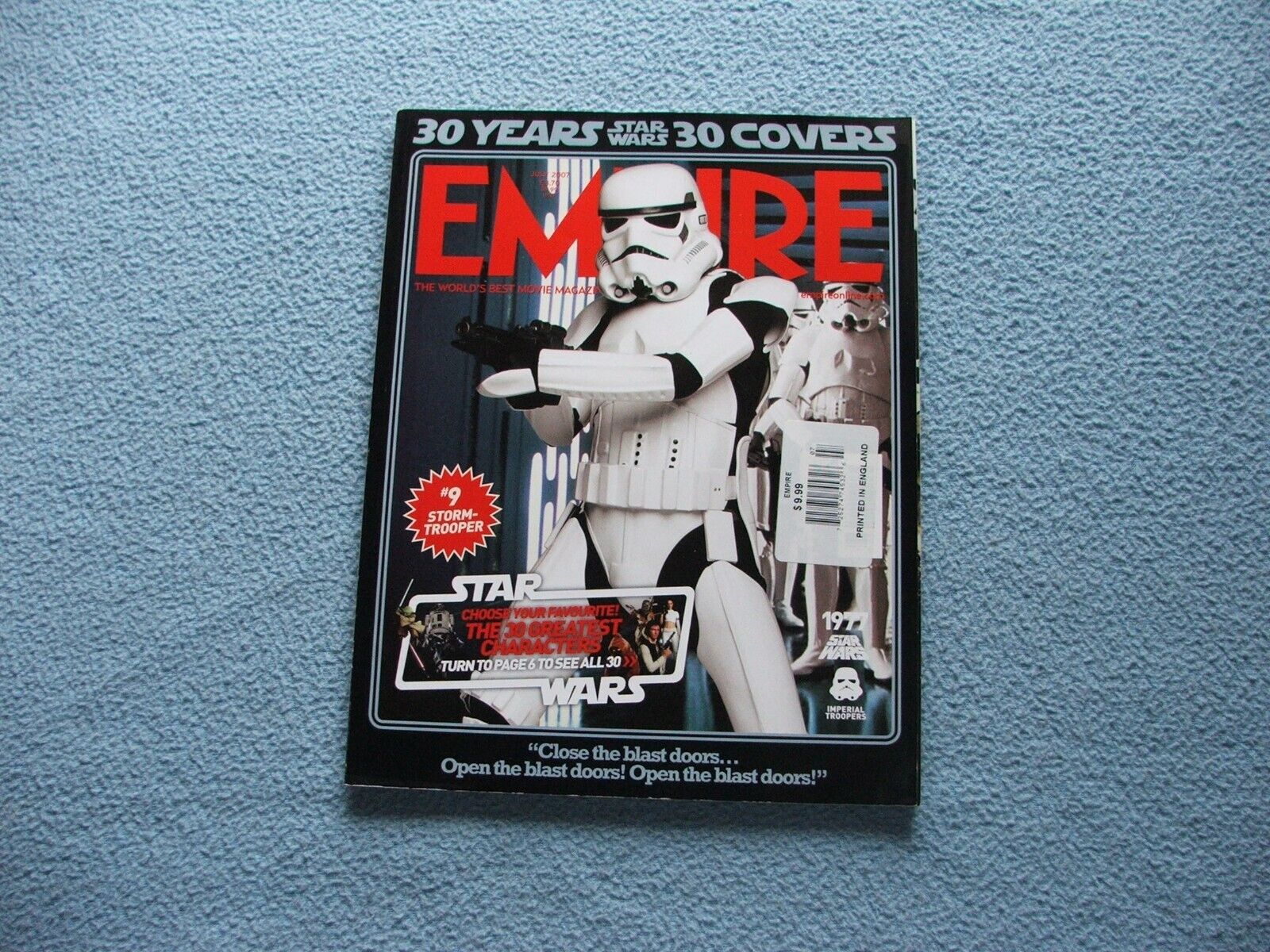 Empire Magazine July 2007 Star Wars 30 Years 30 Covers.  Stormtrooper