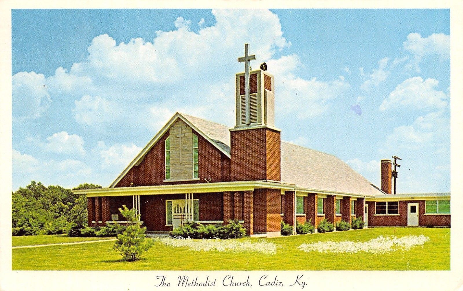 Cadiz Kentucky~Art Deco Tower~Methodist Church~Hattie Still Enjoys Baked Apples