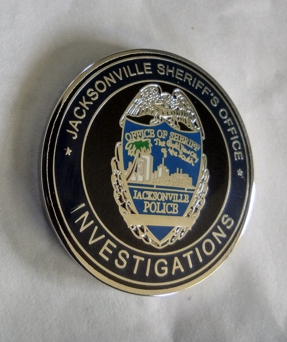 Jacksonville Police Sheriff  Special Assault Unit Challenge Coin