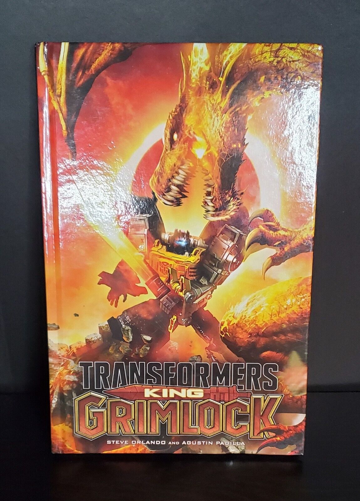Transformers King Grimlock Hardcover IDW
