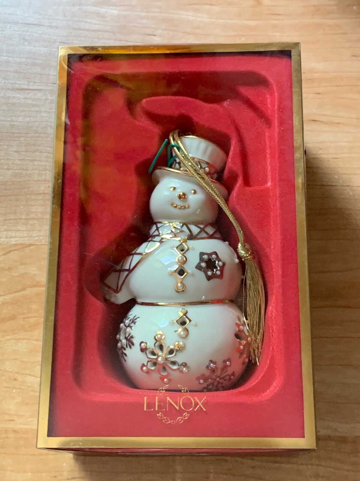 You Choose Lenox Christmas Ornament Florentine & Pearl Snowman And More