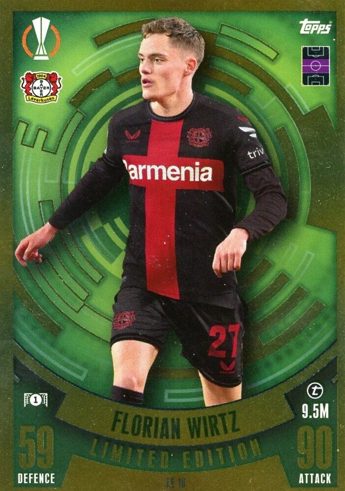 Champions League 2023/24 Trading Card LE 18 - Florian Wirtz - Limited Edition