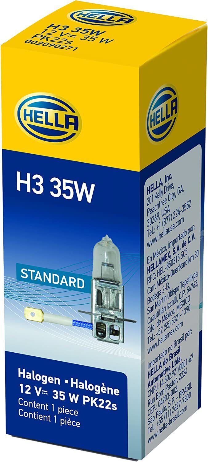 HELLA H3 35W Standard Halogen Bulb, 12 V