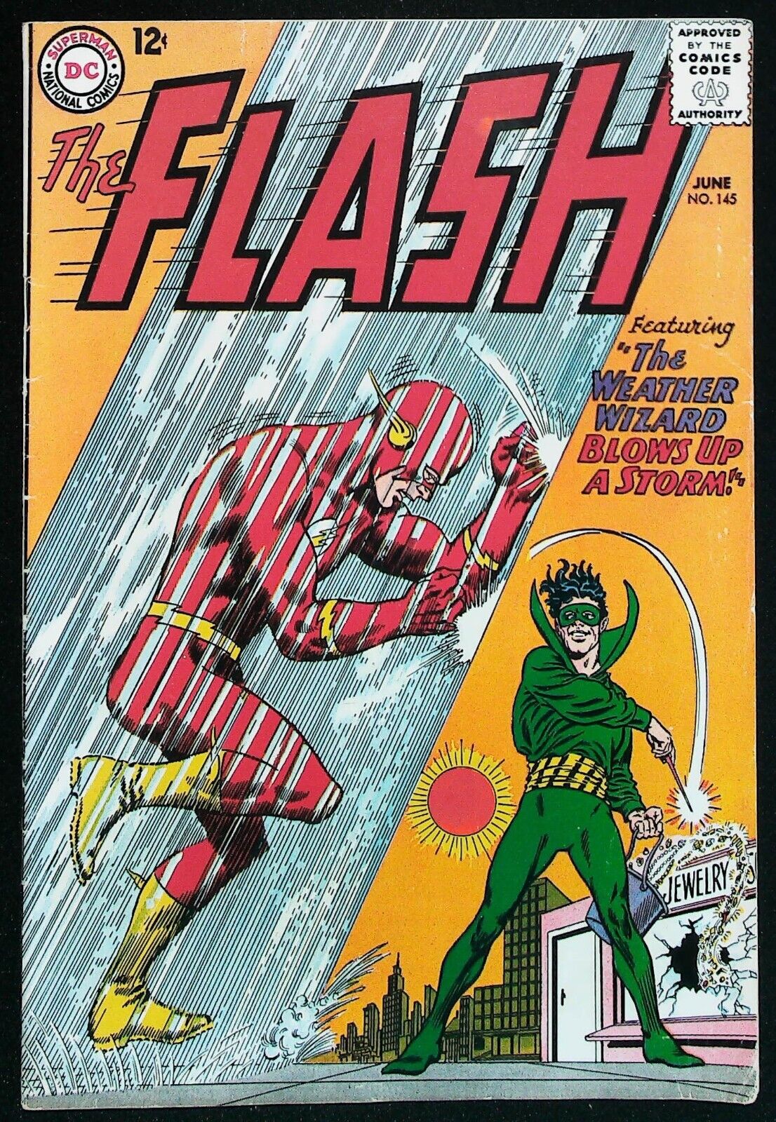The Flash #145 (1964) Weather Wizard Appearance