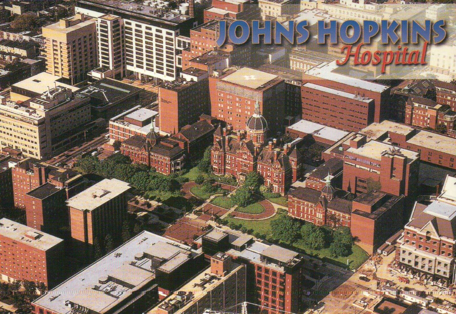 Johns Hopkins Medical Institutions, Baltimore, Maryland, University --- Postcard