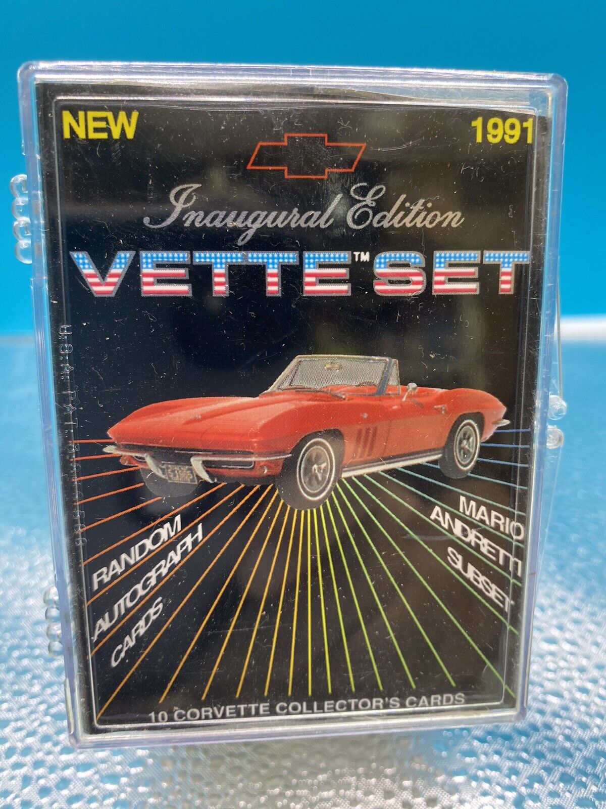 1991 Collect-A-Card Vette Set Chevy Corvette Complete Card Set (1-100)
