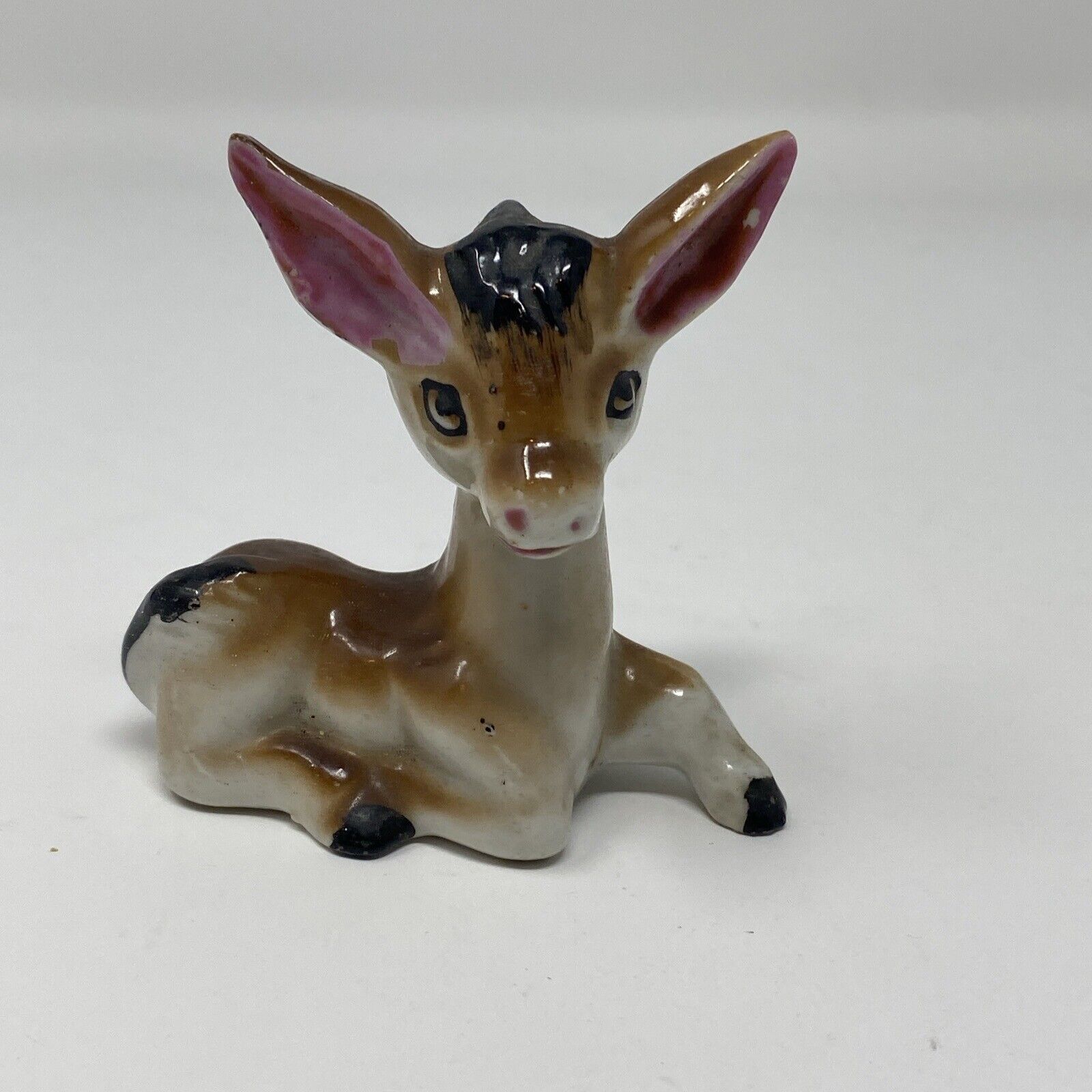 Vintage Kitsch Japan Donkey Figurine 