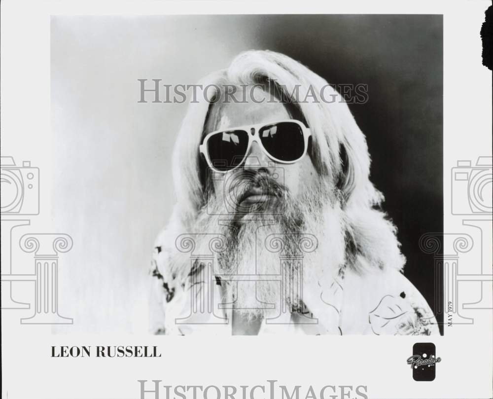 1979 Press Photo Singer Leon Russell - lrp93223