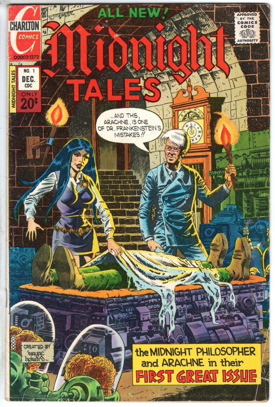 Midnight Tales #1, Very Good Condition