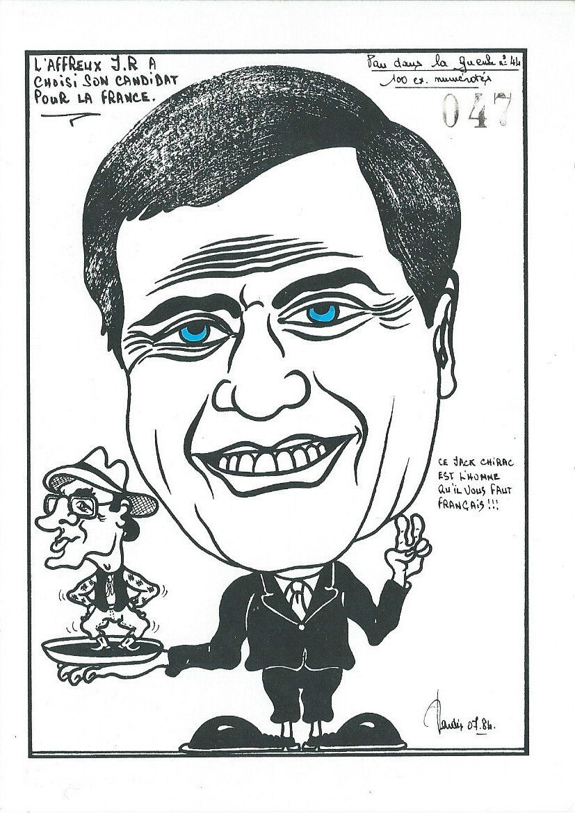 CPM - postcard Jacques LARDIE satirical draftsman No. 44
