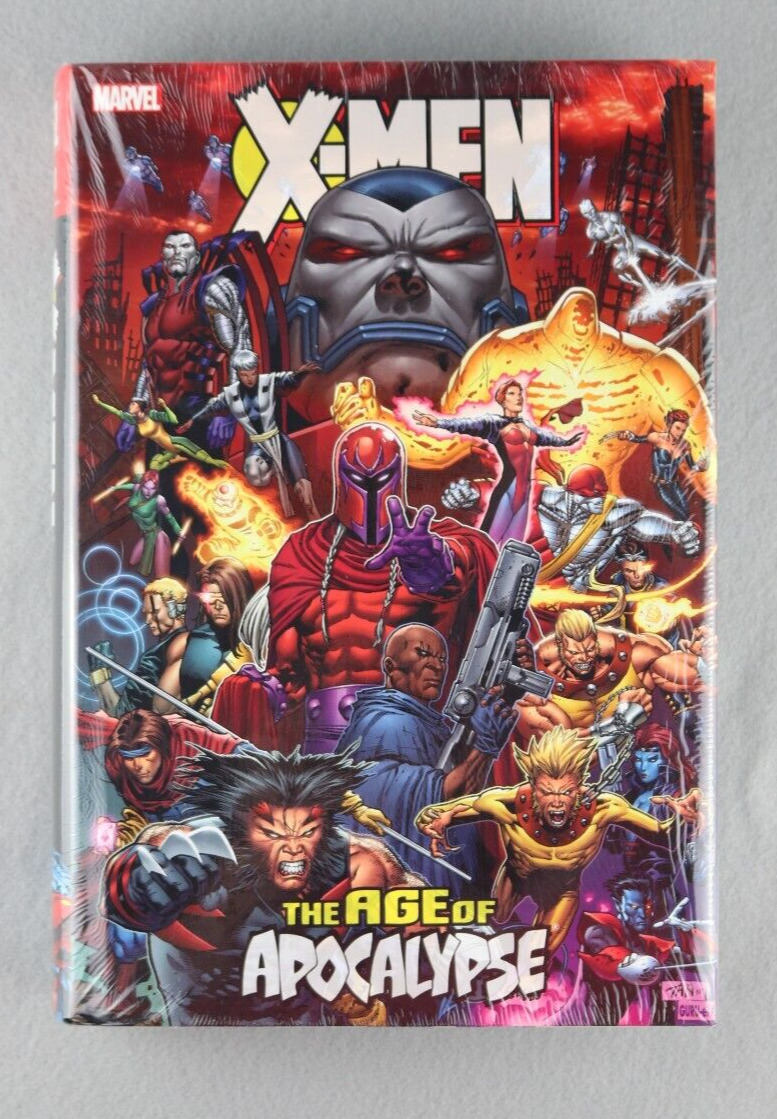 X-Men Age of Apocalypse Omnibus Marvel 2016 New Sealed HC OOP Rare AoA Hardcover