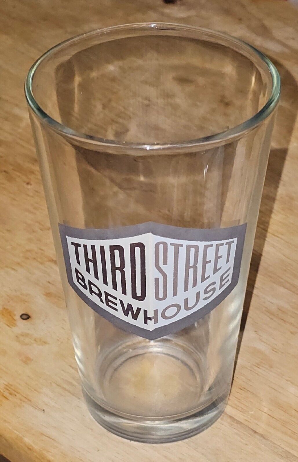 Third Street Brewhouse Pint Beer Glass