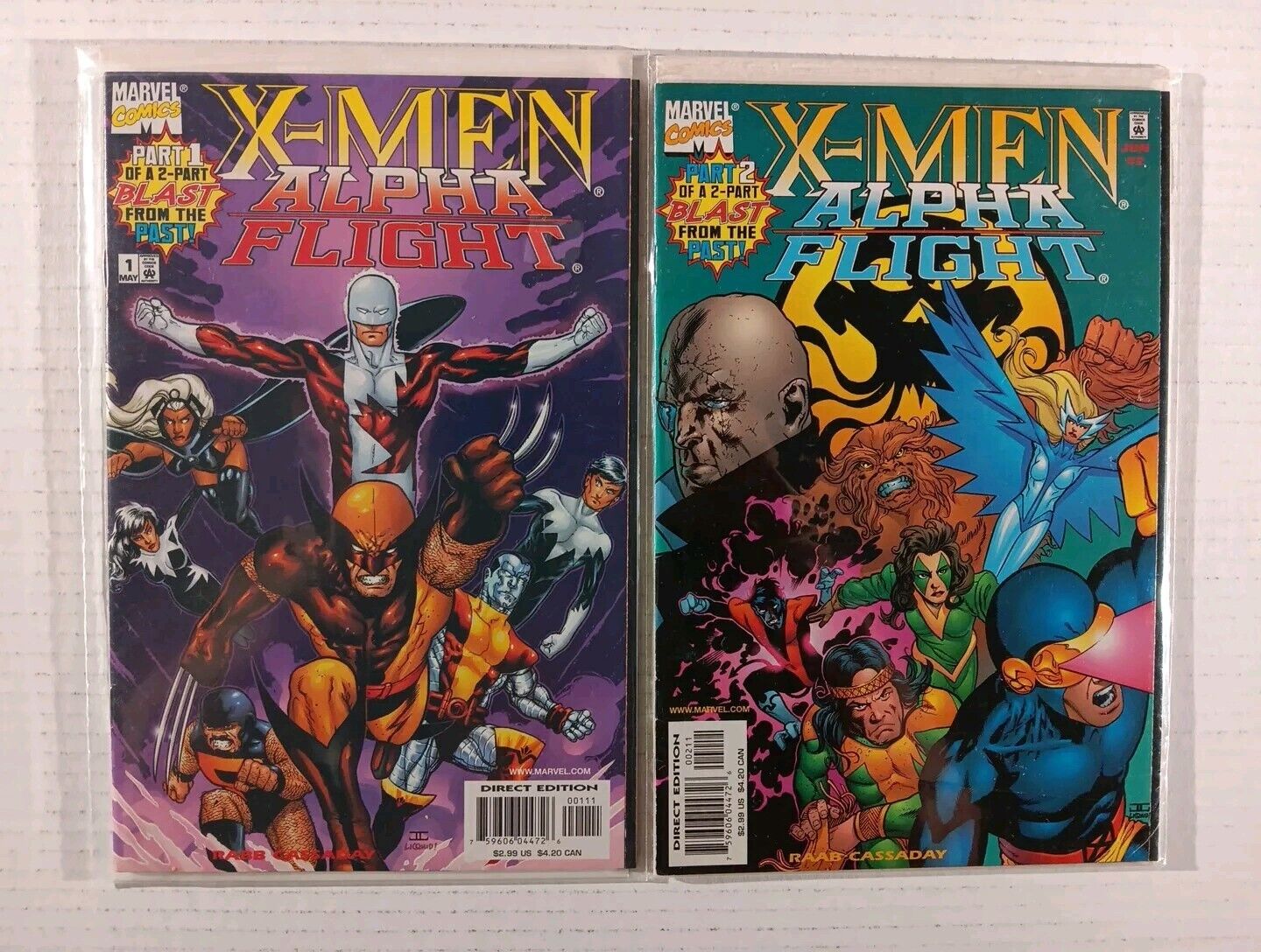 X-Men Alpha Flight Comic Book Lot