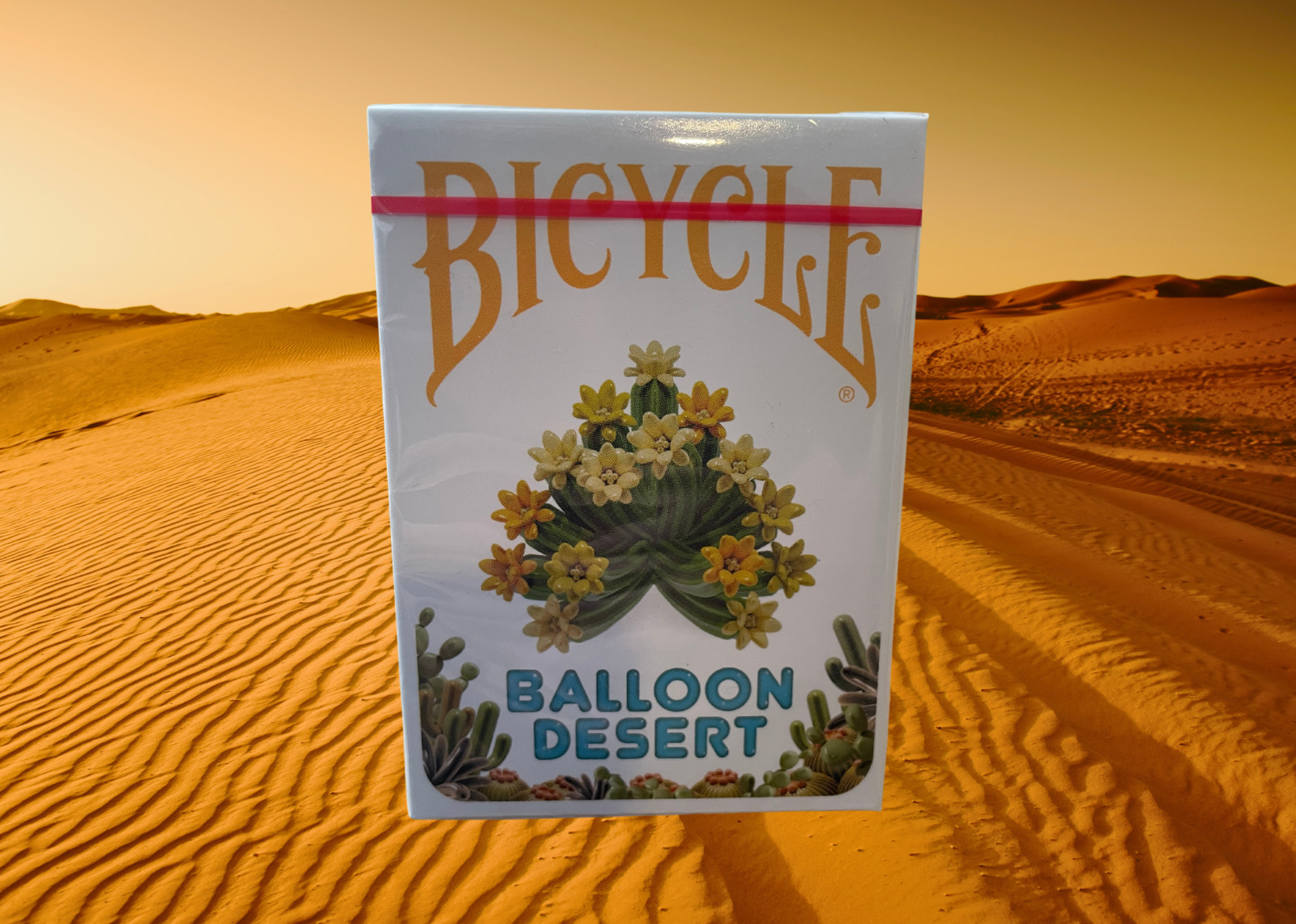 Balloon Desert Stripper - Limited Edition Bicycle Playing Cards