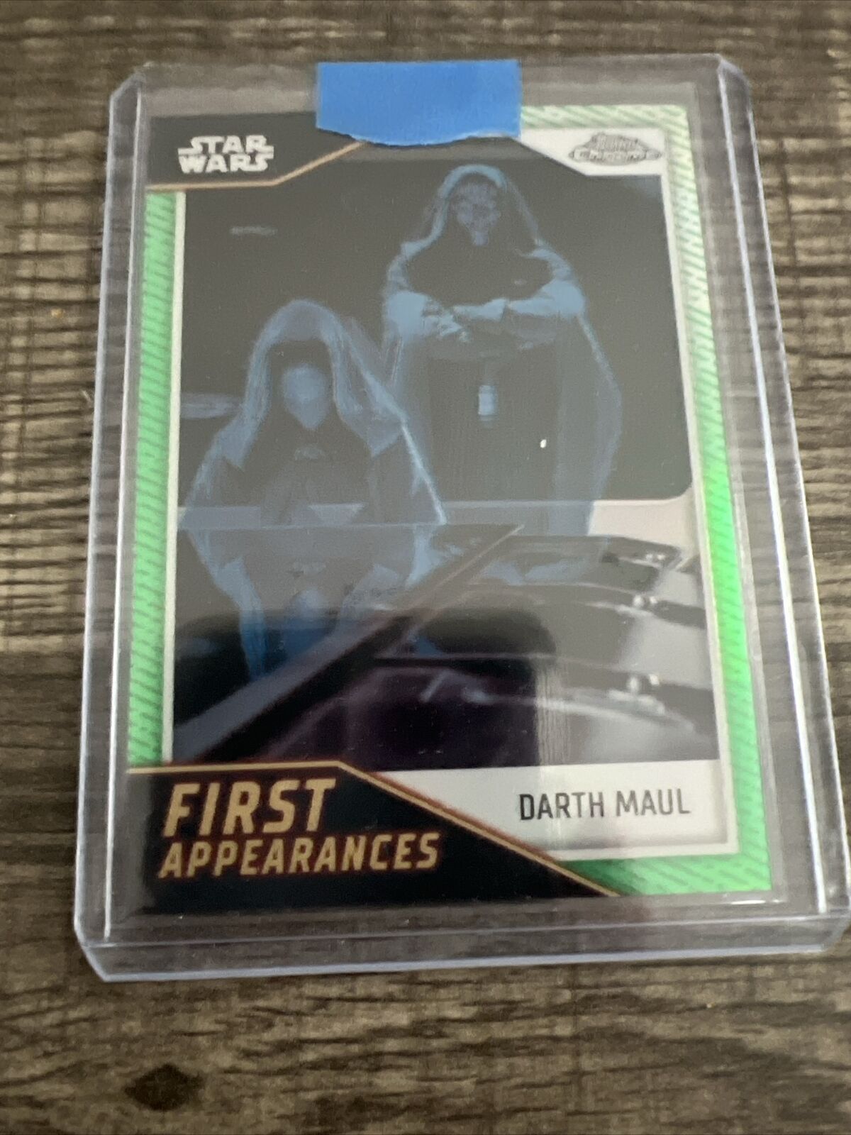 2023 Topps Chrome Star Wars DARTH Maul  /99 Green First Appearances SpCase Hit