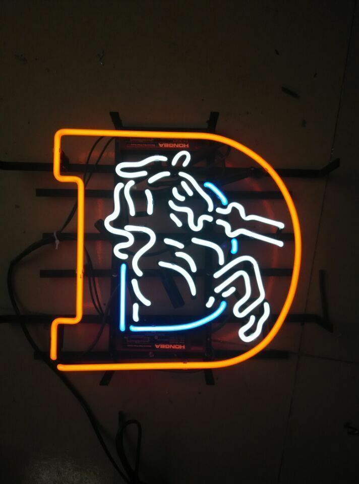 New Denver Broncos Neon Light Sign Lamp Bar Wall Decor Party Room 24