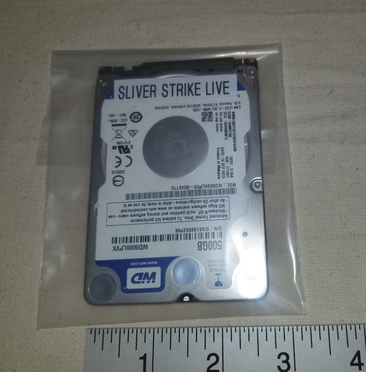 Incredible Technologies Silver Strike LIVE Bowling Nitehawk core hard drive 