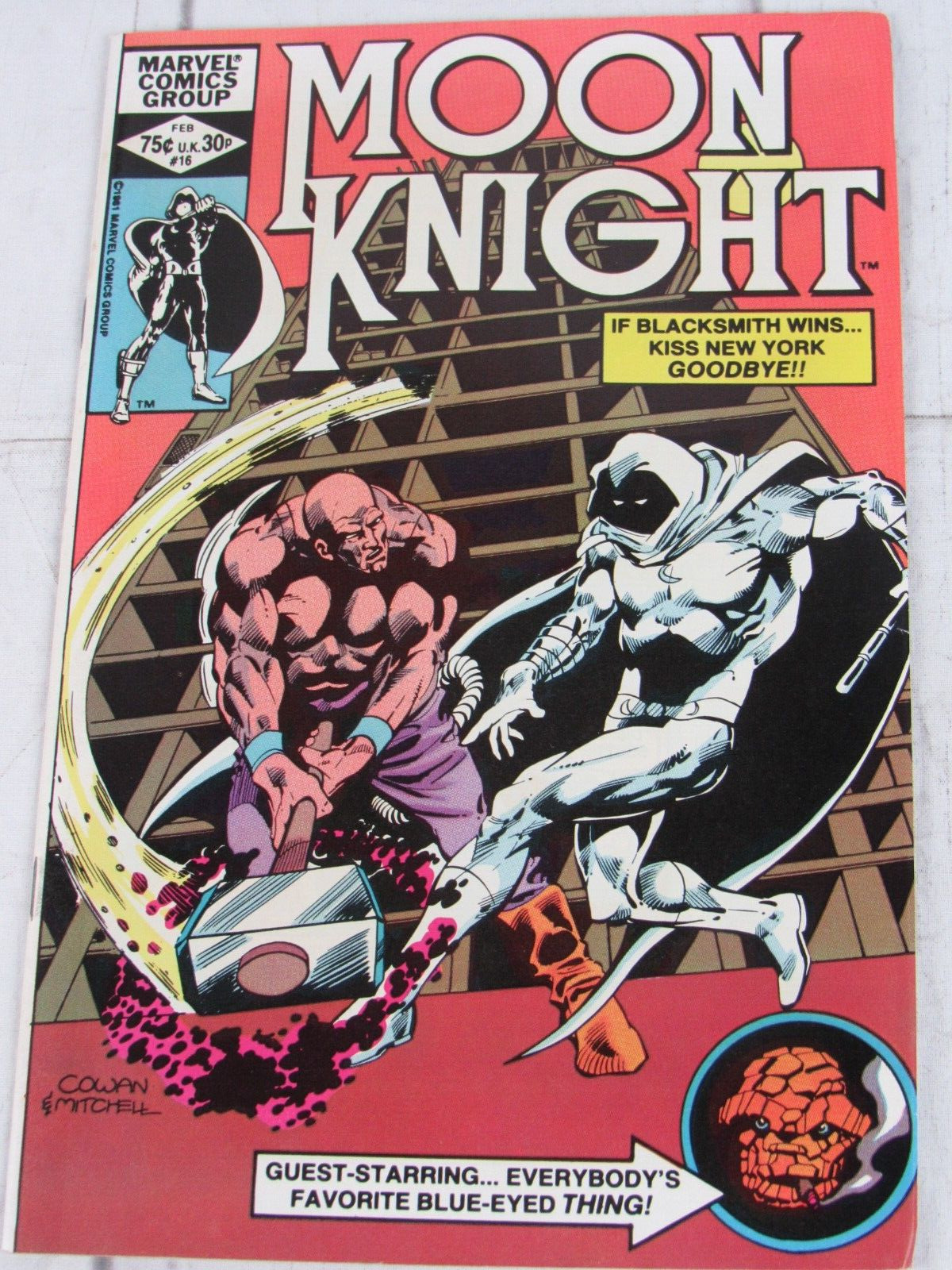Moon Knight #16 Feb. 1982 Marvel Comics