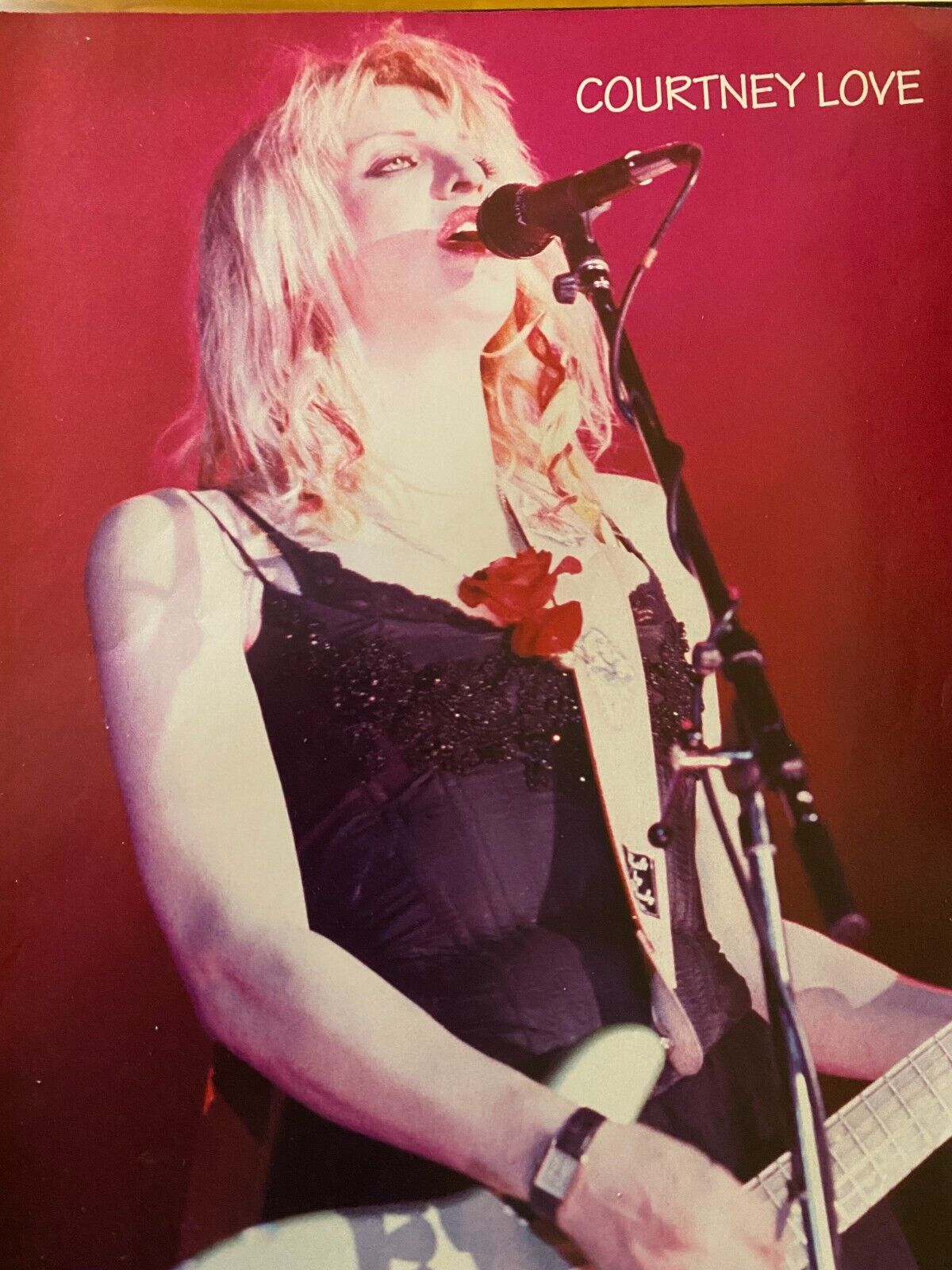 Courtney Love, Full Page Vintage Pinup