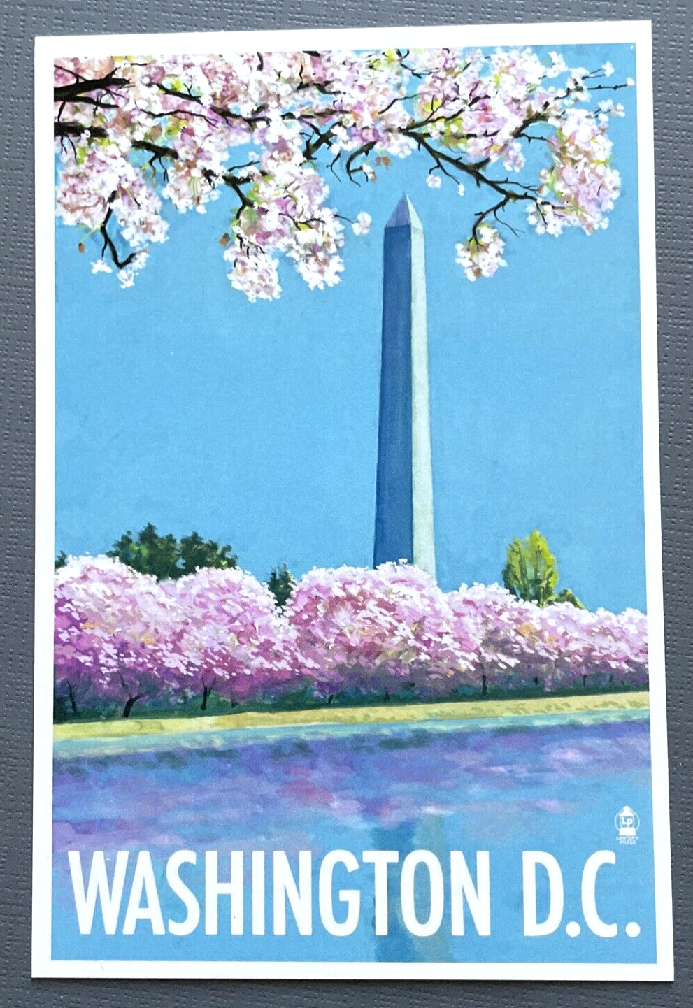 Washington DC - Washington Monument - Lantern Press Postcard