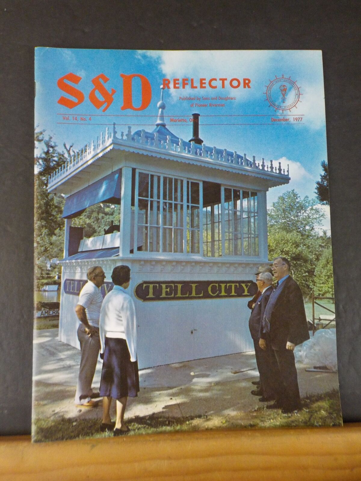 S&D Reflector V14 #4 1977 December Tell City Oldest Pilothouse Ladye S.