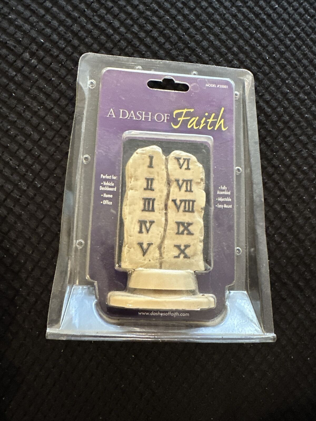 DASH OF FAITH Dashboard  bible ten COMMANDMENTS ✨NEW✨