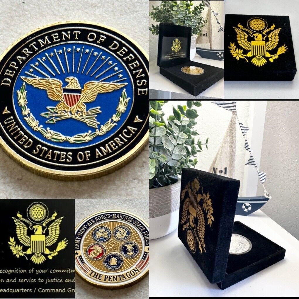 United States DOD-Pentagon Challenge Coin USAF-USMC-USN-US ARMY-Dept of Defense
