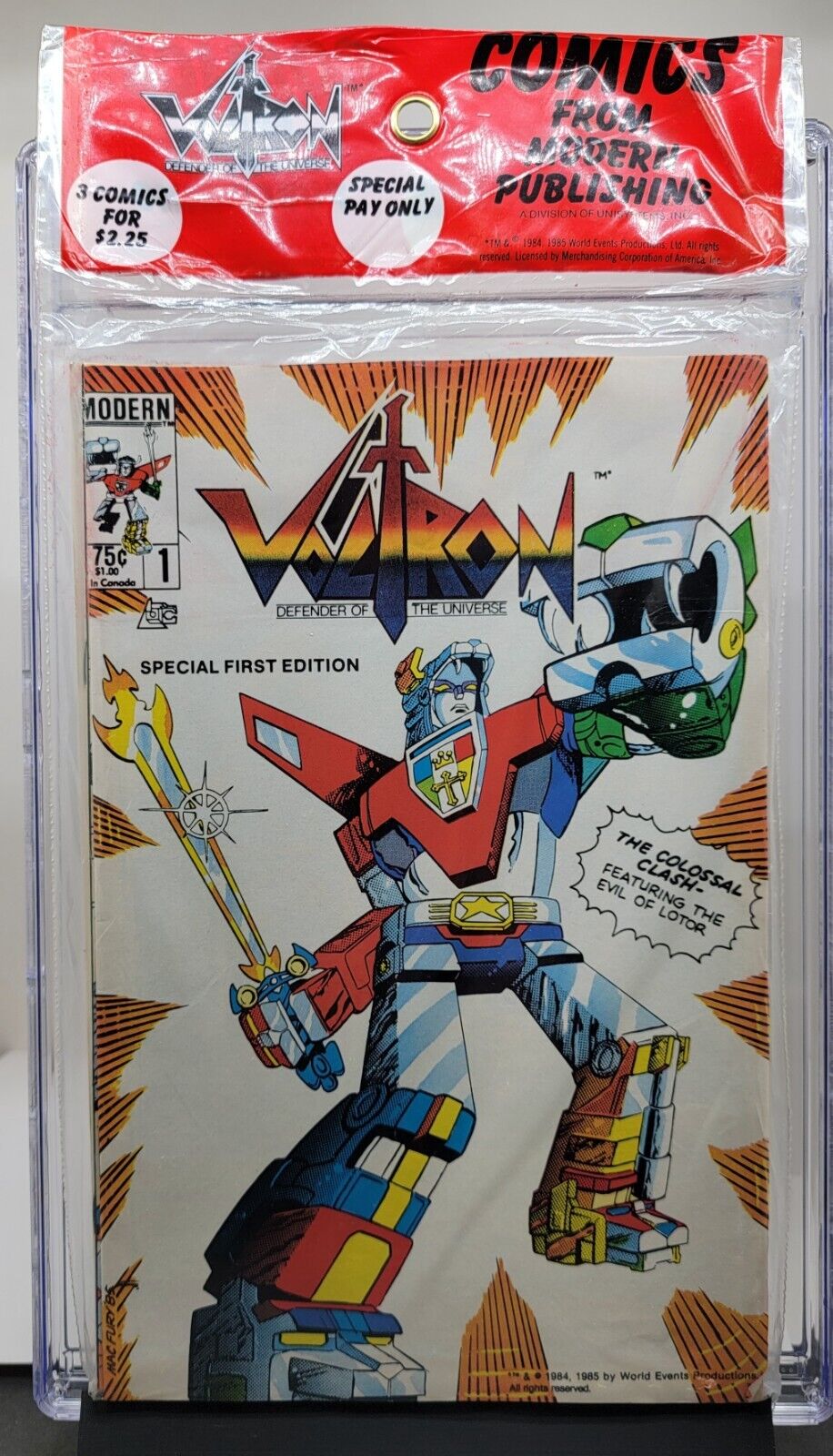 Voltron 1, 2 & 3 - Modern Publishing - Still sealed in polybag