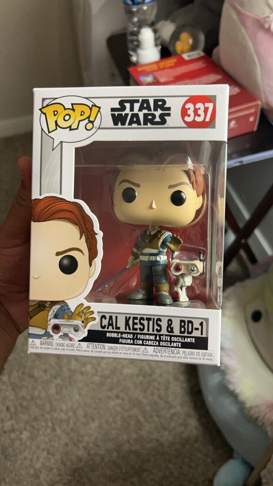 Funko Pop Cal Kestis & BD-1 MINT CONDITION + Free Protector And Bubble Wrap