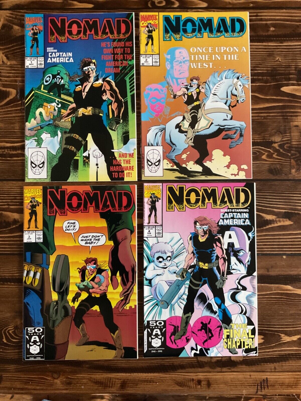 Nomad  # 1 - 4 NM 9.4 Complete limited series