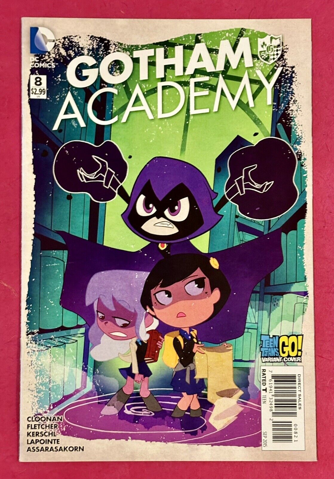Gotham Academy #8 Teen Titans Go Variant Raven