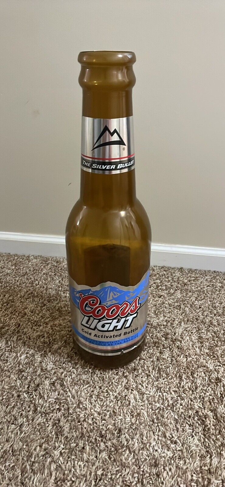 21 Inch Coors Light Coin Bank