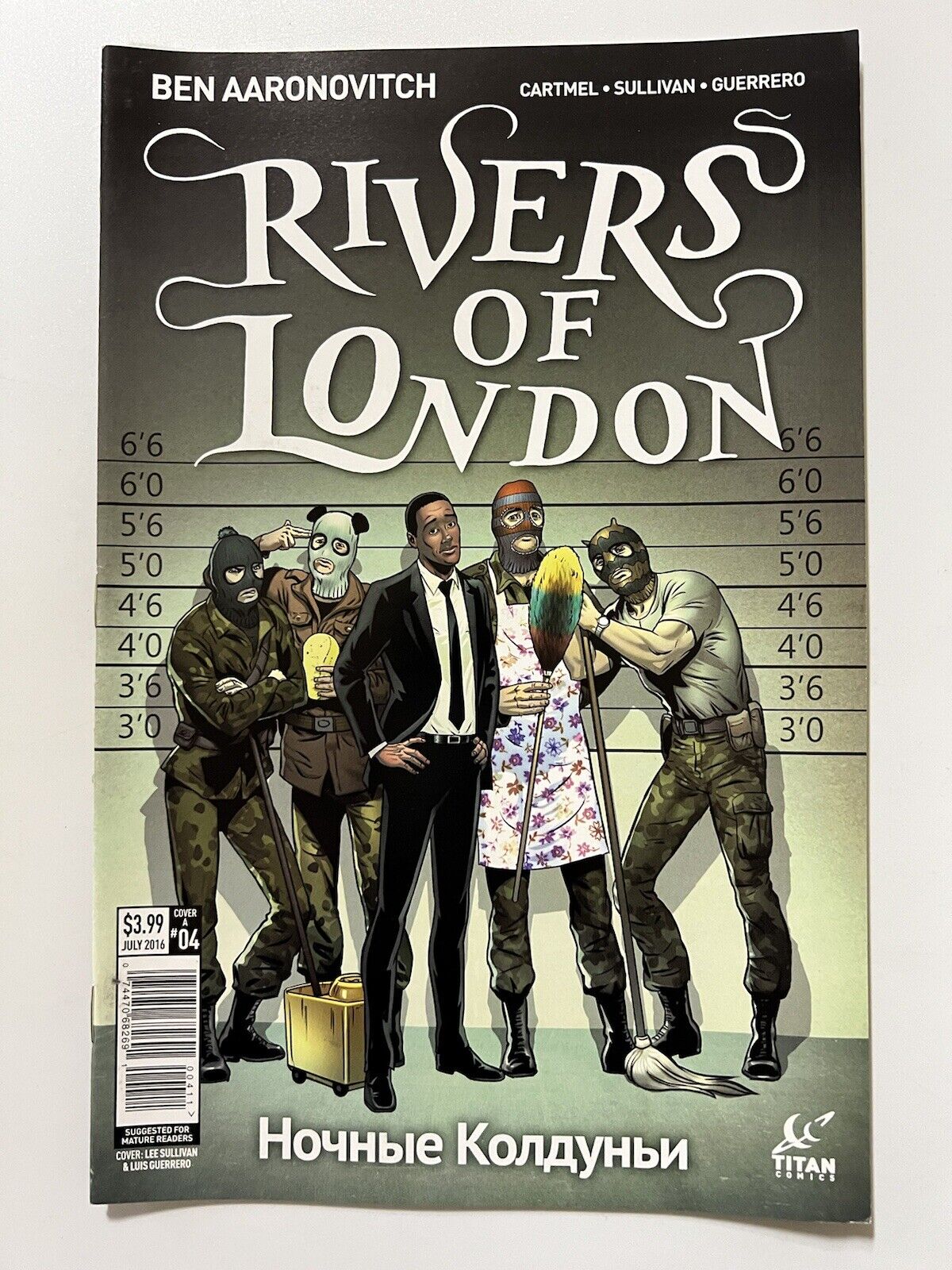 Rivers of London Night Witch #4A NM 2016  | Combined Shipping 