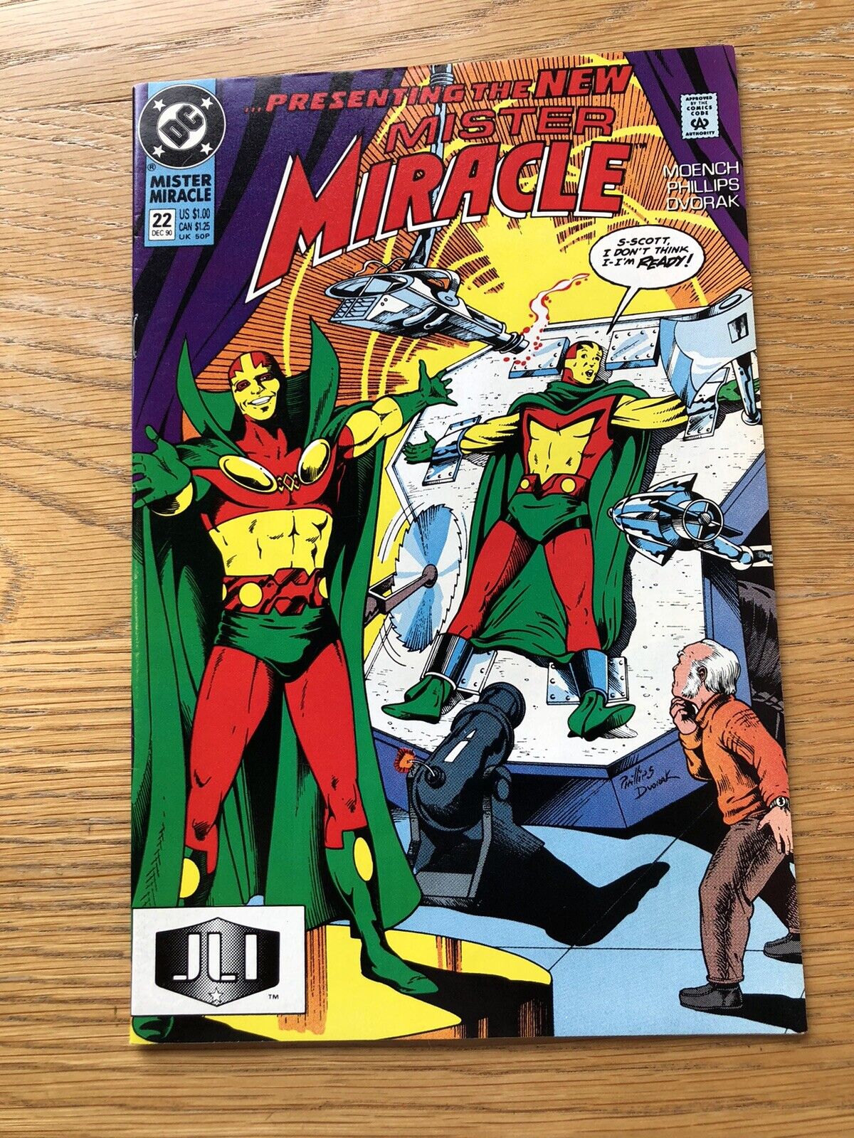 Mister Miracle - DC Comic Book #22- December 1990 - 1st Shilo Norman Appearance