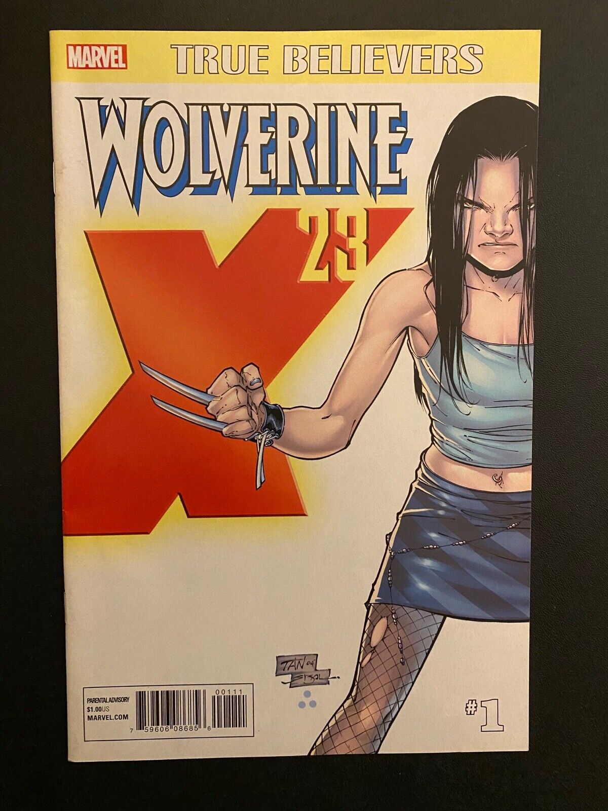 True Believers: Wolverine - X-23 #1 2017 High Grade 9.6 Marvel Comic CL64-64