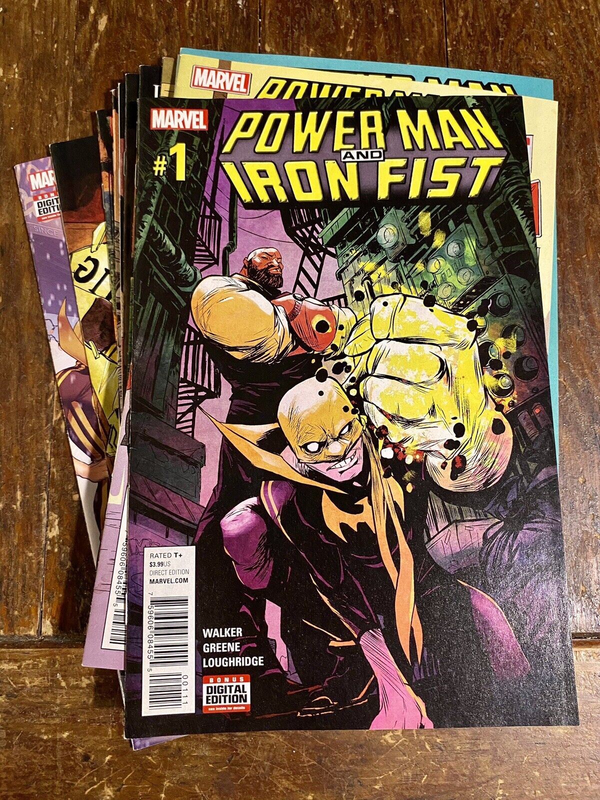 POWER MAN AND IRON FIST Lot | 2016 Walker/Green ACTION | SWEET CHRISTMAS 💥