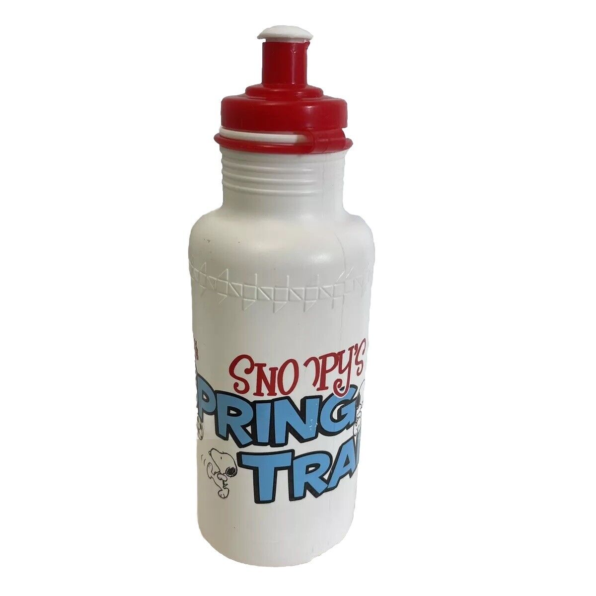 Vintage Knotts Berry Fsrm Snoopy Water Bottle Snoopys Spring Training Peanuts