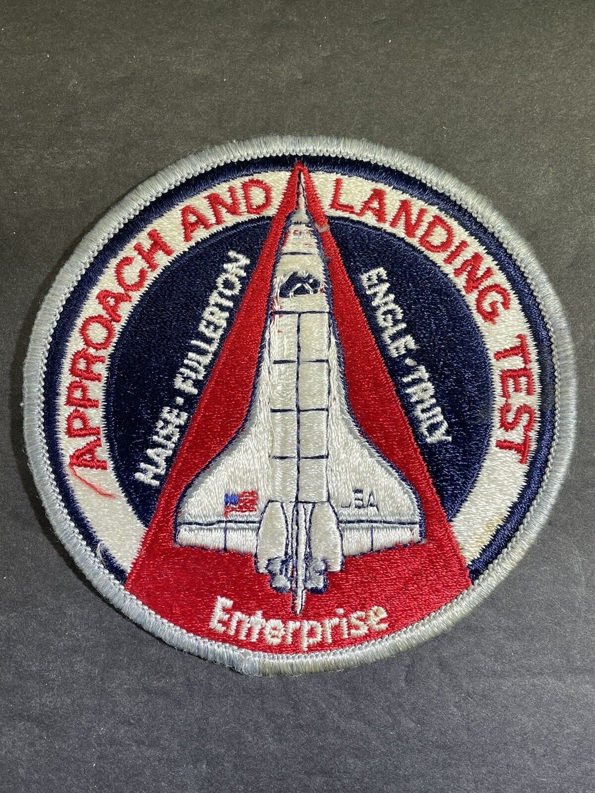 ALT Approach And Landing Test Original A-B Emblem Enterprise NASA Shuttle Patch