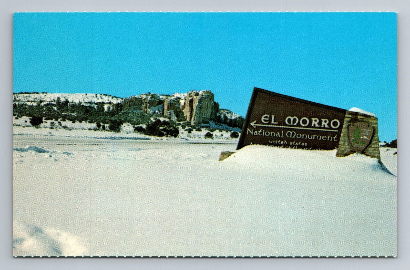 Postcard - El Morro National Monument - Rahmah, New Mexico