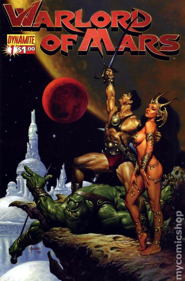 Warlord of Mars 1C VG 2010 Stock Image Low Grade