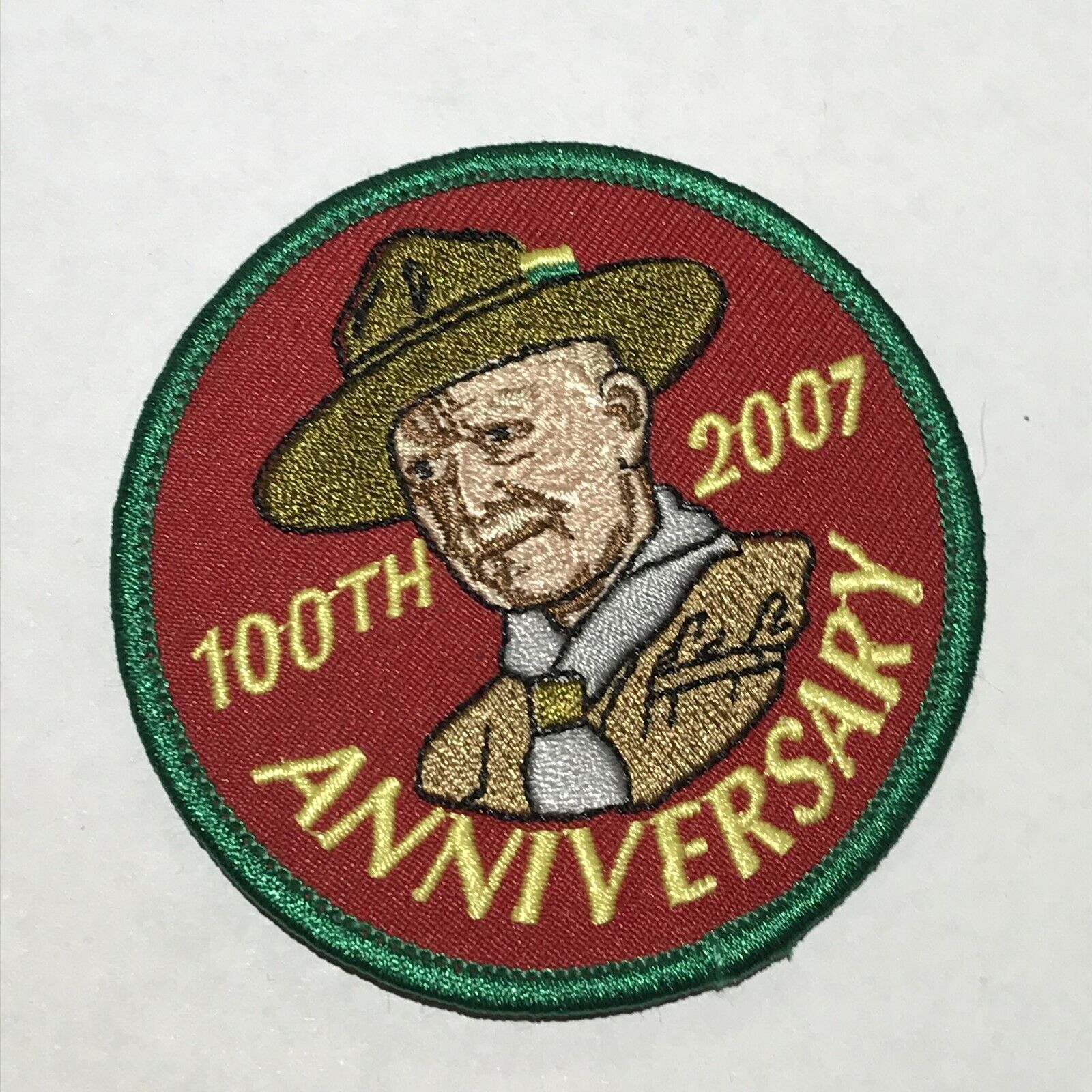 2007 Scouts 100th Anniversary Baden Powell PAtch CF5
