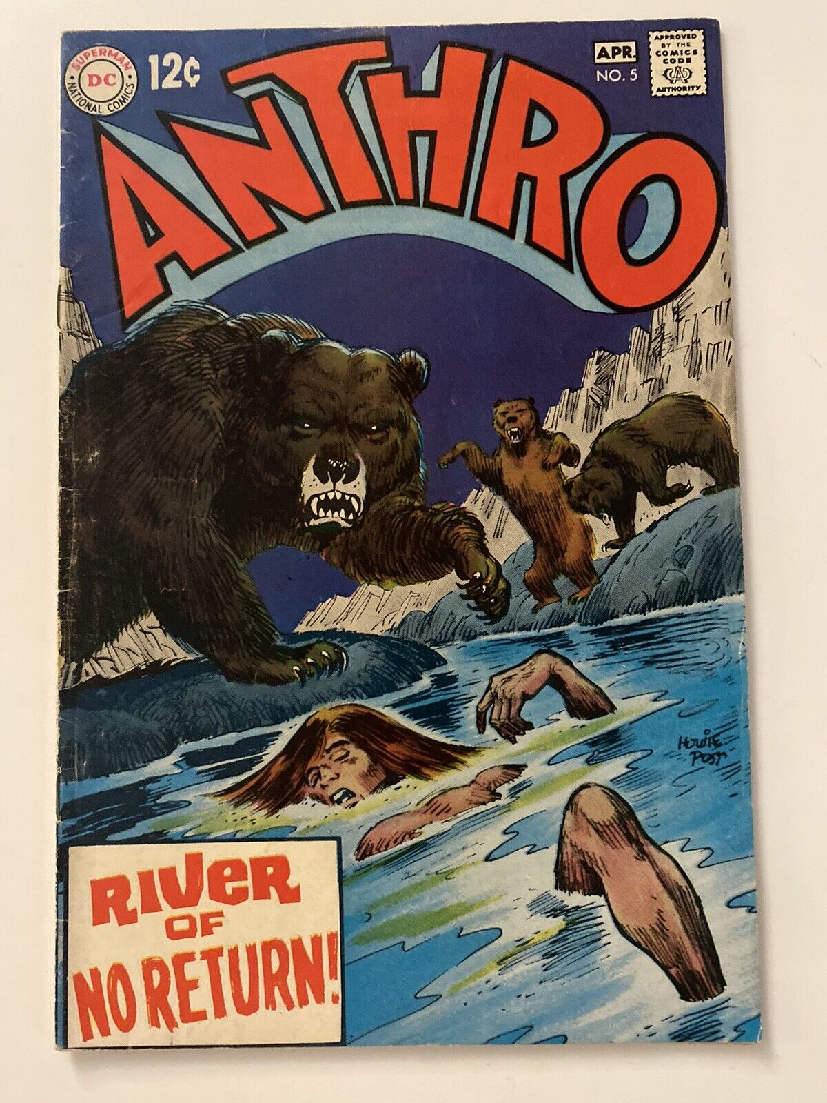 Anthro #5 VG 1969 Stock Image