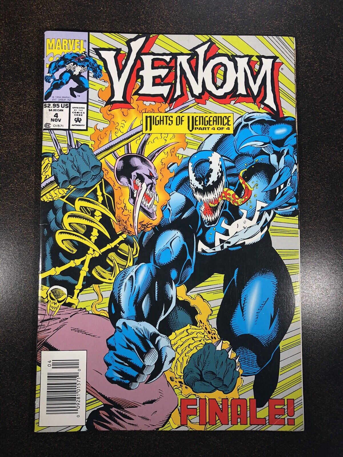 Venom: Nights of Vengeance #4 (Nov 1994, Marvel) - Finale