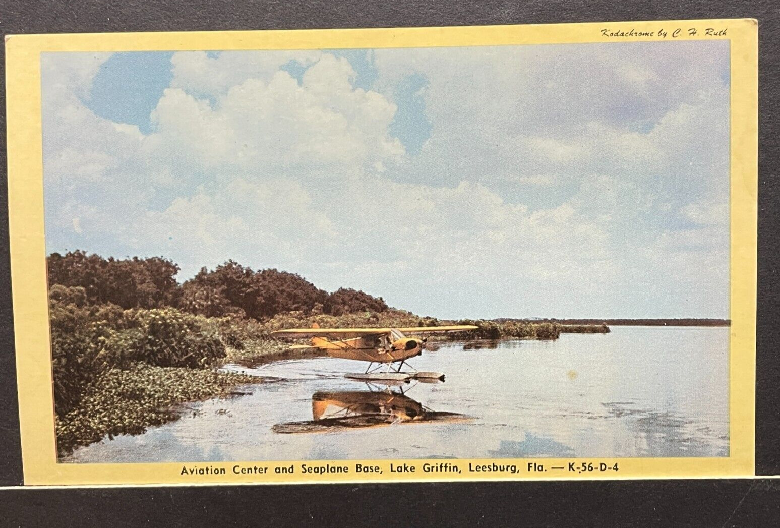 Postcard Aviation Center And Seaplane Base Lake Griffin Leesburg Florida Unposte