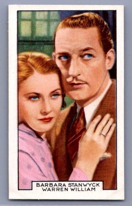 1935 Gallaher Film Partners Barbara Stanwyck & Warren William #43