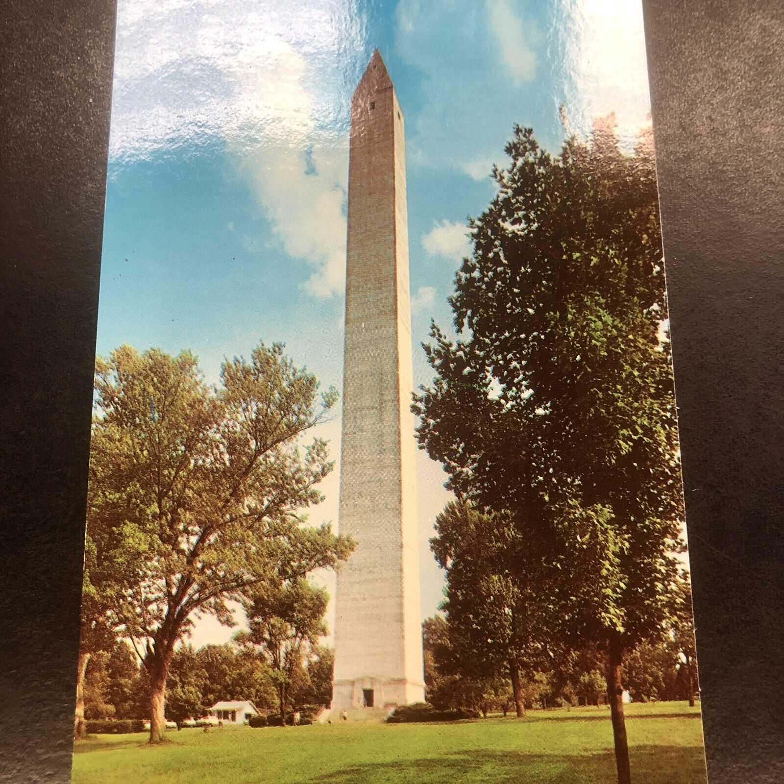 VINTAGE Postcard Jefferson Davis Monument Collectible South Kentucky 5.5\