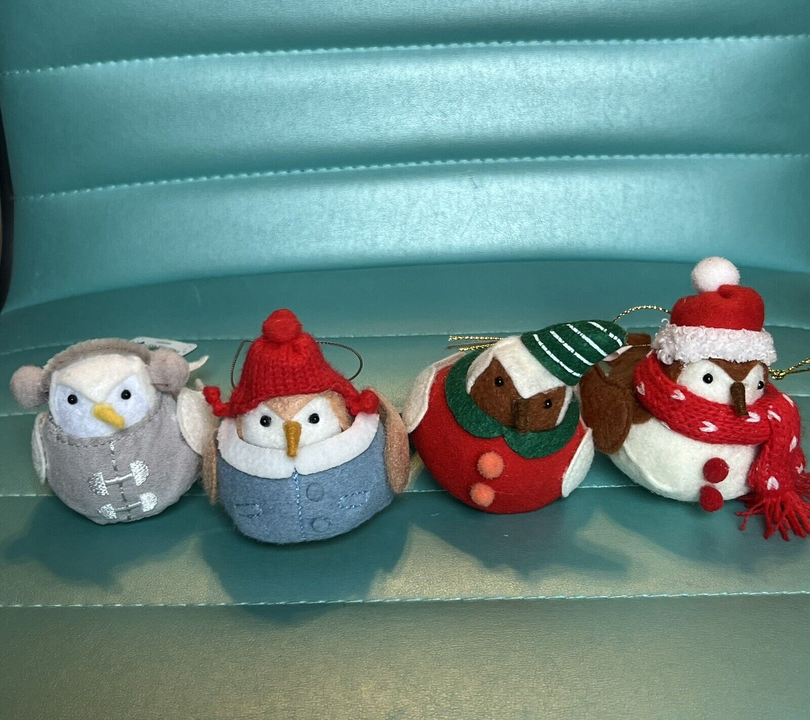 Featherly Friends Ornaments From Target NEW SET OF 4 2023 wondershop