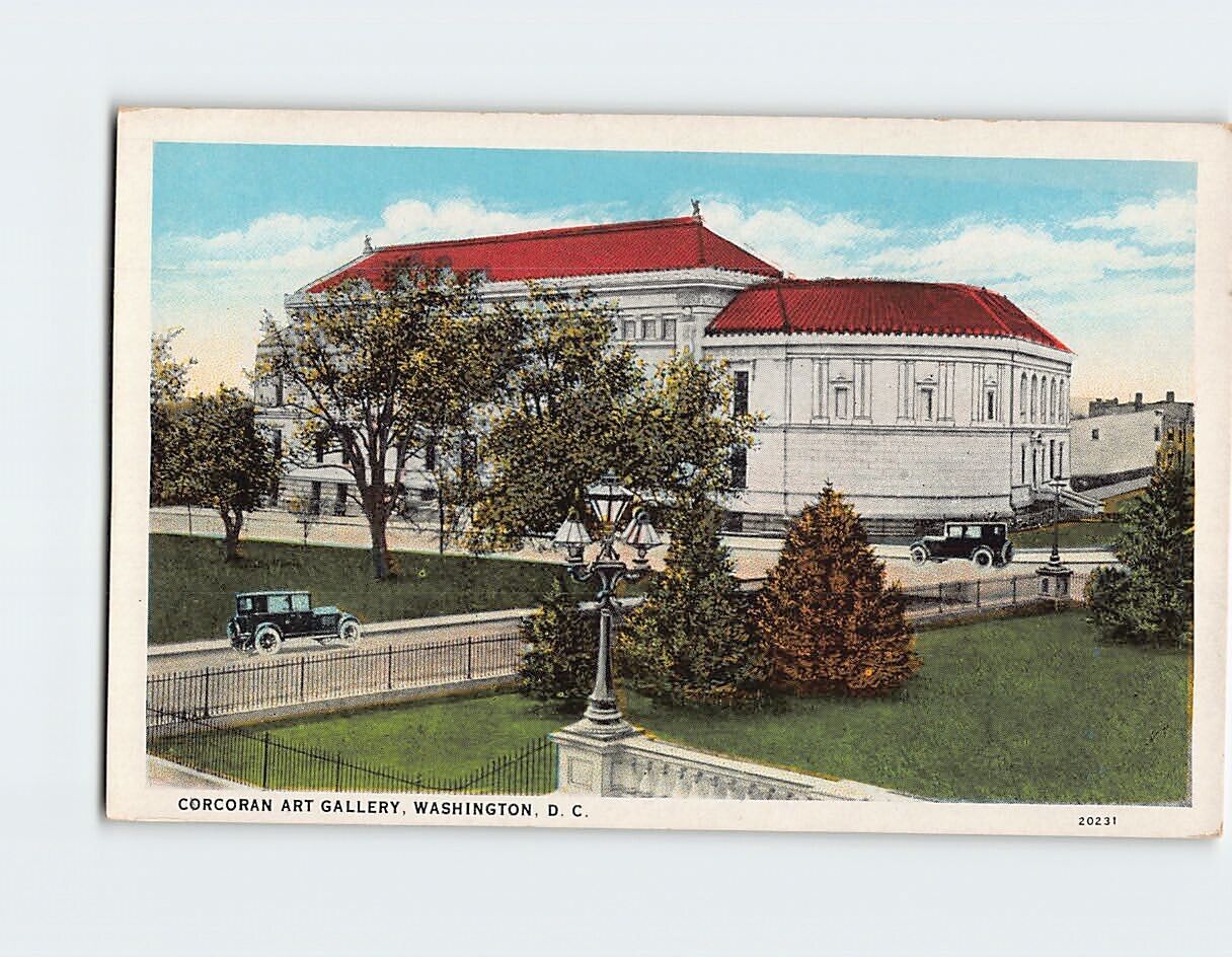 Postcard Corcoran Art Gallery, Washington, District of Columbia