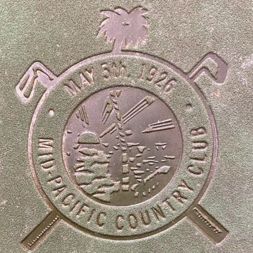 1988 Mid Pacific Country Club Menu Golf Course Lanikai Kailua Oahu Hawaii #1