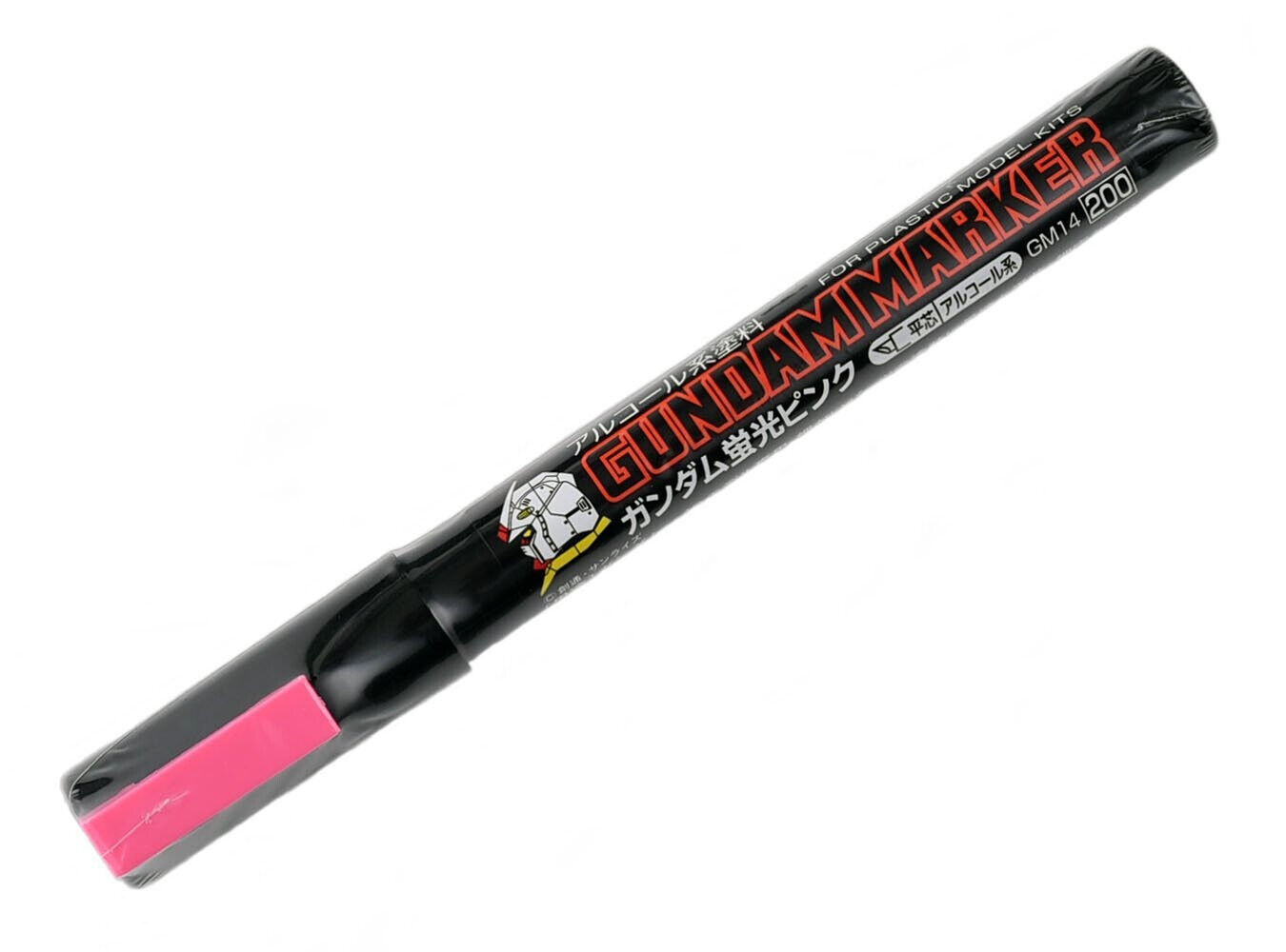 Gunze GSI Mr.Hobby Gundam Marker Pen GM14 Fluorescent Pink